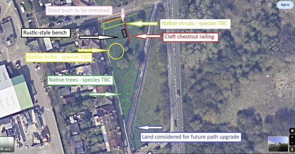 We're hearing @merton_council has dropped plans for a "pocket park" including a "rustic style" bench &amp; "chestnut railing" plus two bug hotels in an existing wild grassland on a part of Mitcham Common along Carshalton Road. A solution looking for a problem
mcusercontent.com/2837bb7c092664…