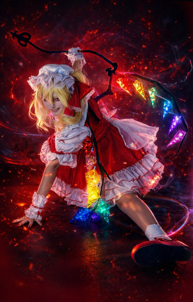 コスプレ * cosplay
フランドール・スカーレット/東方Project

 †❤︎┈┈┈┈┈┈┈┈┈┈┈┈┈┈❤︎†

                          あなた、
私の遊び相手になってくれないかしら？

  †❤︎┈┈┈┈┈┈┈┈┈┈┈┈┈┈❤︎†

📸:ぬーたさん(<a href="/nuuta911/">ぬーた@24.25アコスタ池袋参加</a>)
 #東方Projectコスプレ