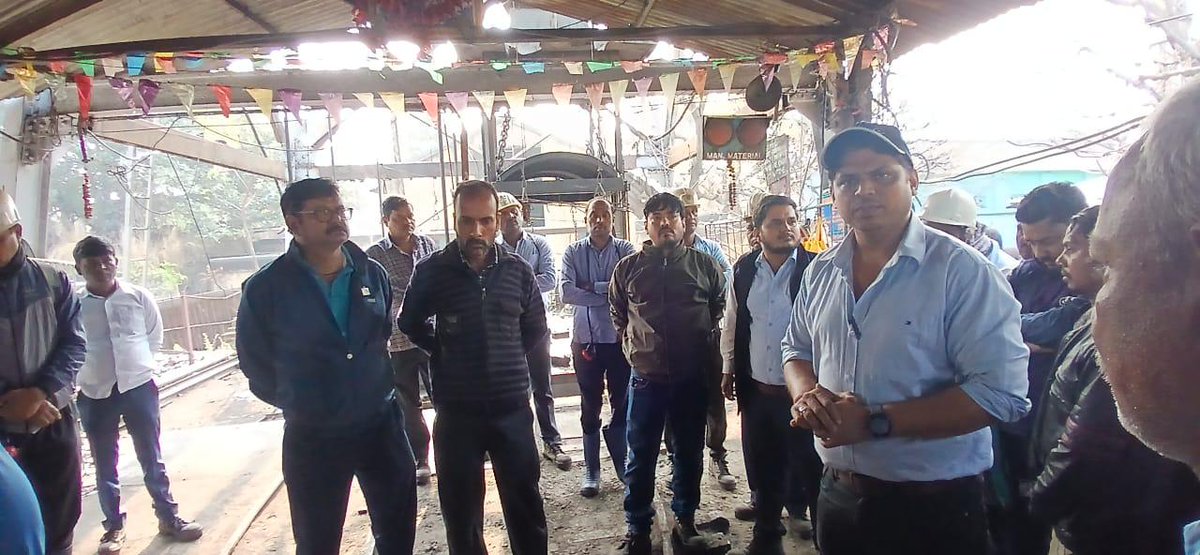 easterncoal's tweet image. ECL reaffirms its unwavering commitment to safety, vigilance, and the well-being of its workforce.

#ECL #TeamECL #CoalIndia