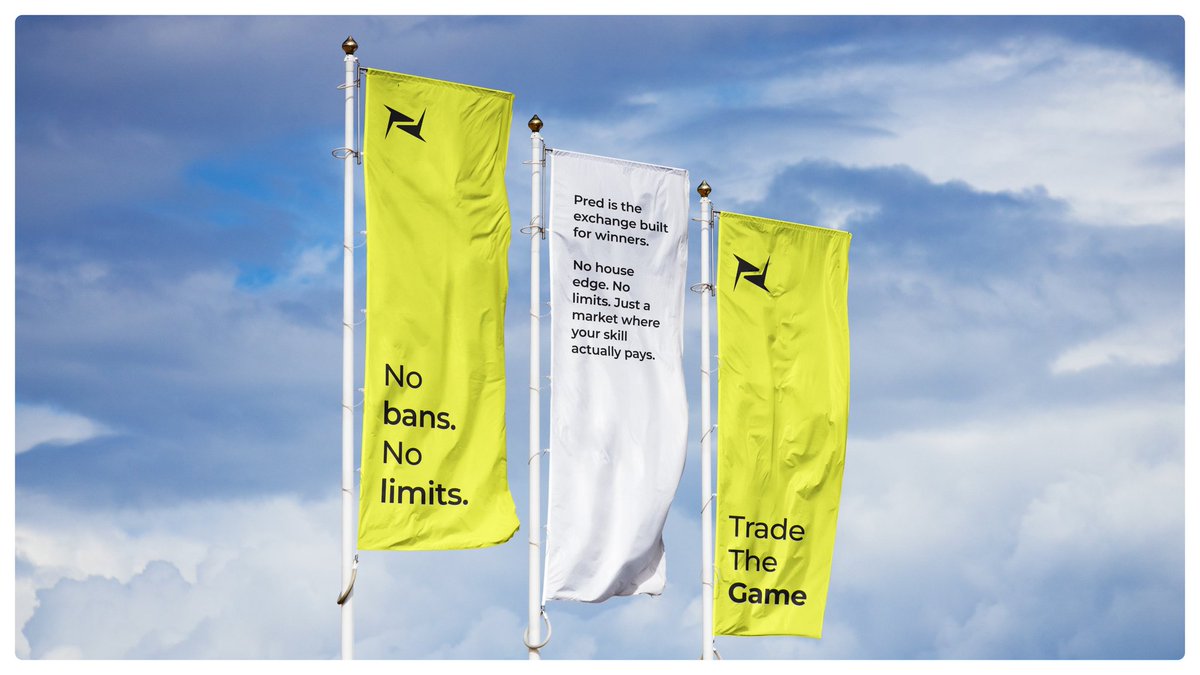 Web3WithEza's tweet photo. “No bans. No limits.”
That’s what makes @predofficial interesting.
Turning sports into tradable markets removes the traditional house advantage and puts skill back into the game.
Feels like prediction markets are entering a new era ⚡
#PRED #Base #DeFi #Web3 https://t.co/hgRht4FThP