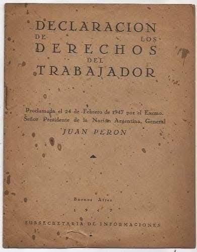 GastVarela's tweet photo. #UnDiaComoHoy hace 80 años, Perón ganaba las primeras elecciones.
La fórmula Perón-Quijano triunfa por el 52% de los votos.
Un 24 de Febrero de 1947, Perón proclama los Derechos del Trabajador que hoy estamos perdiendo.

#Peron 
#Peronismo
#Elecciones
#DerechosDelTrabajador https://t.co/cuCmzZ3loB