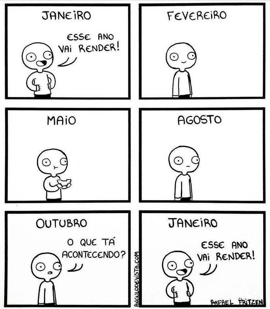 Kathgurgel's tweet photo. O ano só é "novo" se a gente também for. 
Não dá para esperar que a vida mude num passe de mágica só porque o calendário virou; se continuarmos agindo da mesma forma, os resultados serão os mesmos.
Não adianta trocar de endereço, de chefe ou de cidade se você levar os velhos hábitos na mala. 
Escolhas, palavras, atitudes, silêncios... Talvez tenha chegado o momento de se renovar de verdade, já pensou nisso?
A mudança real acontece primeiro na nossa cabeça e no nosso jeito de encarar o dia a dia. 
Ou você muda o passo, ou o caminho será sempre o mesmo.