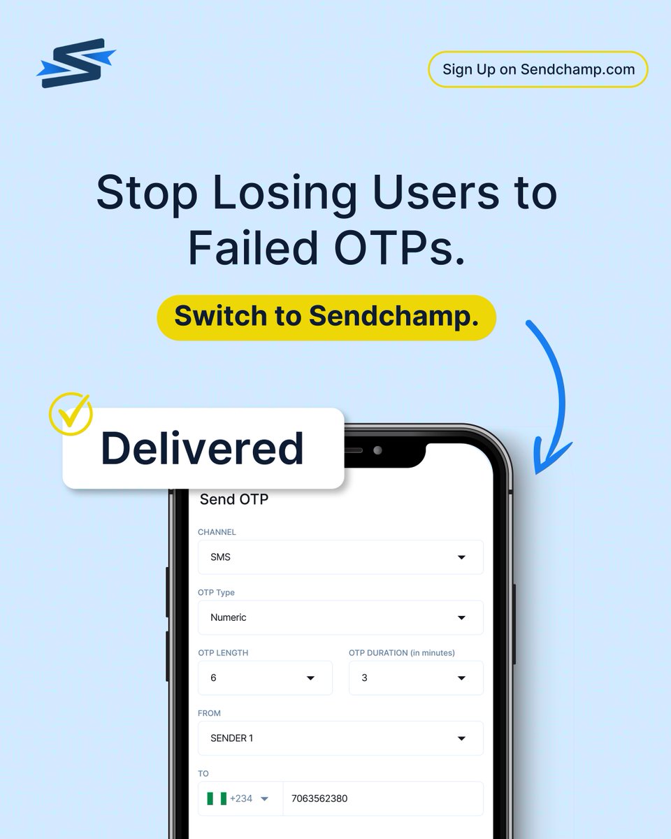 Sendchamp tweet media