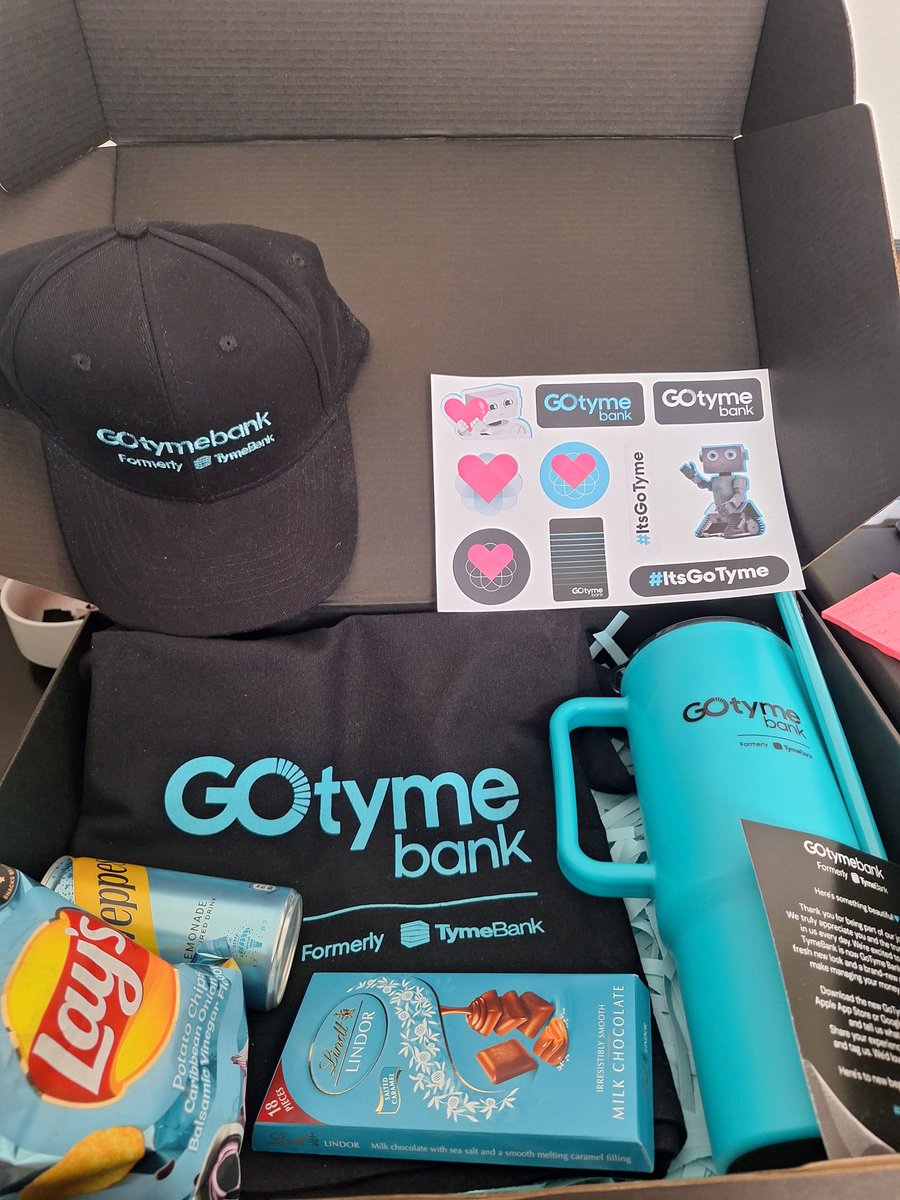 Hi <a href="/gotymebankza/">GoTyme Bank ZA</a>.

I'm beside myself for this courtesy gesture. 

Thank you.
