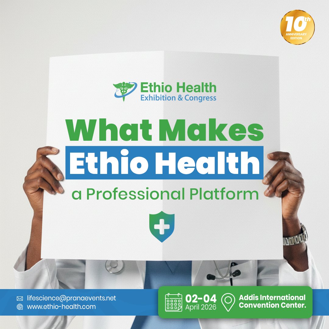 Professional platforms are defined by how conversations happen.

Apply For a Stand
ethio-health.com/apply-for-a-st…

Register For Free
⁠ethio-health.com/EH

Website
ethio-health.com
Email: lifescience@pranaevents.net, projectassistant.ls@pranaevents.net
Call: +251964905055