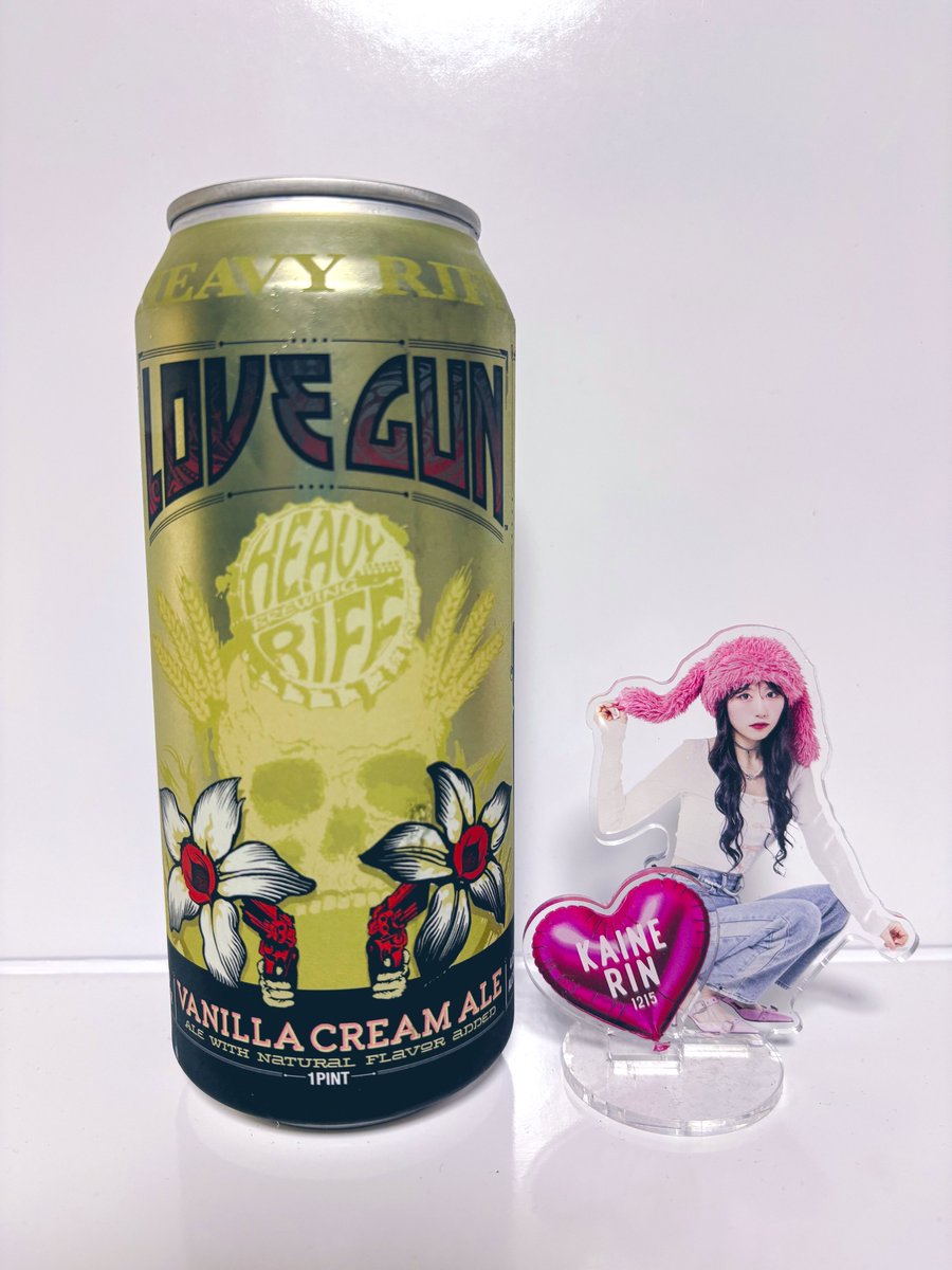 Love Gun / Heavy Riff Brewing ABV: 4.6% Style: Cream Ale 価格: 海