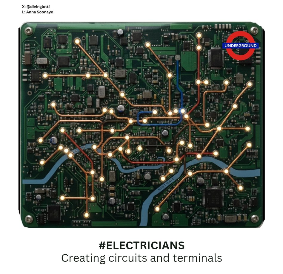 divinglotti's tweet image. One Minute Brief of the Day - 24/02/26
Create posters to advertise #ELECTRICIANS @OneMinuteBriefs @TfL