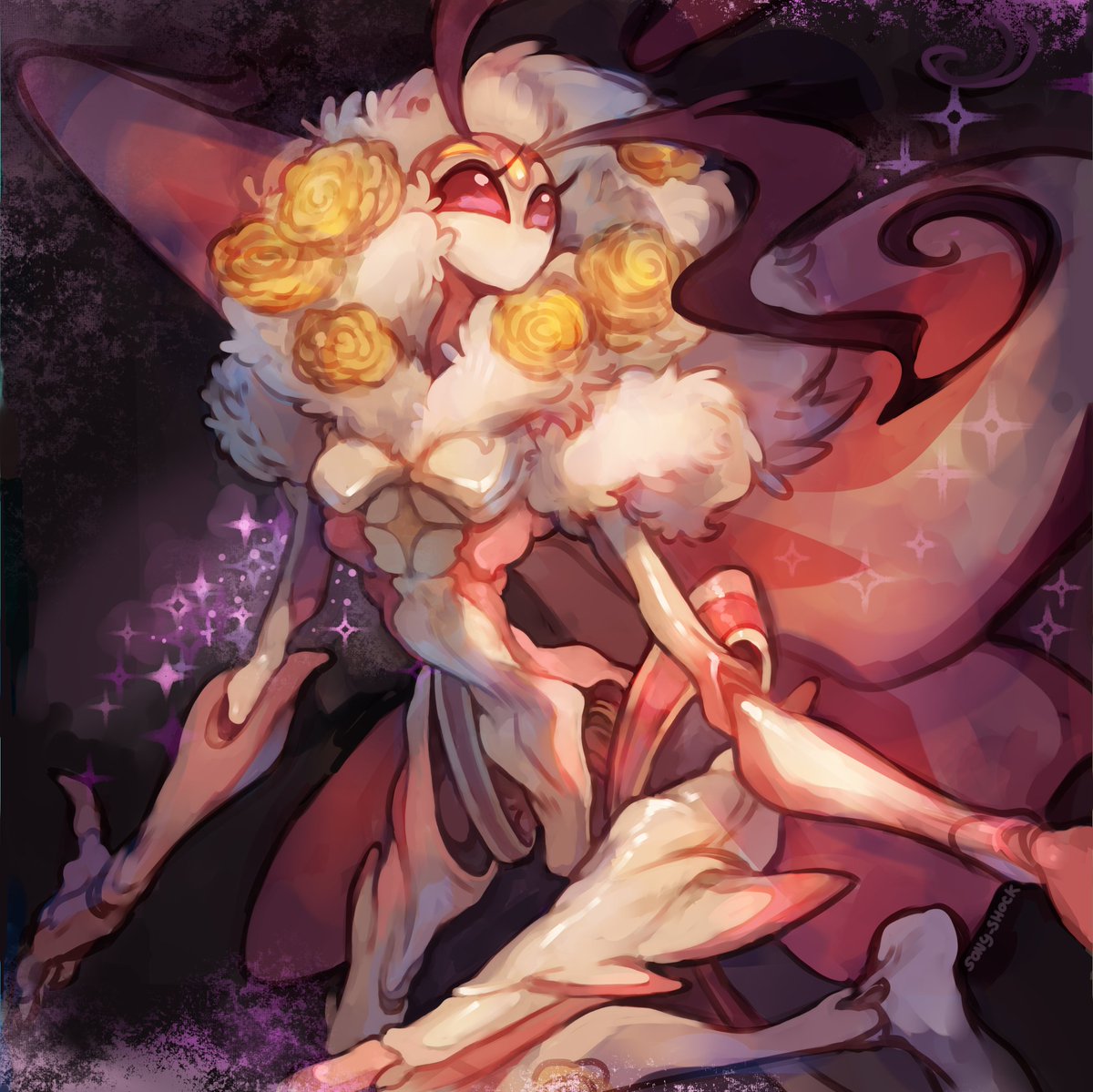 Kofimission for '🌺🏳️‍⚧️🌴 alex beachfox 🌴🏳️‍⚧️🌺'~ ☕ I'm quite happy with these colors <3