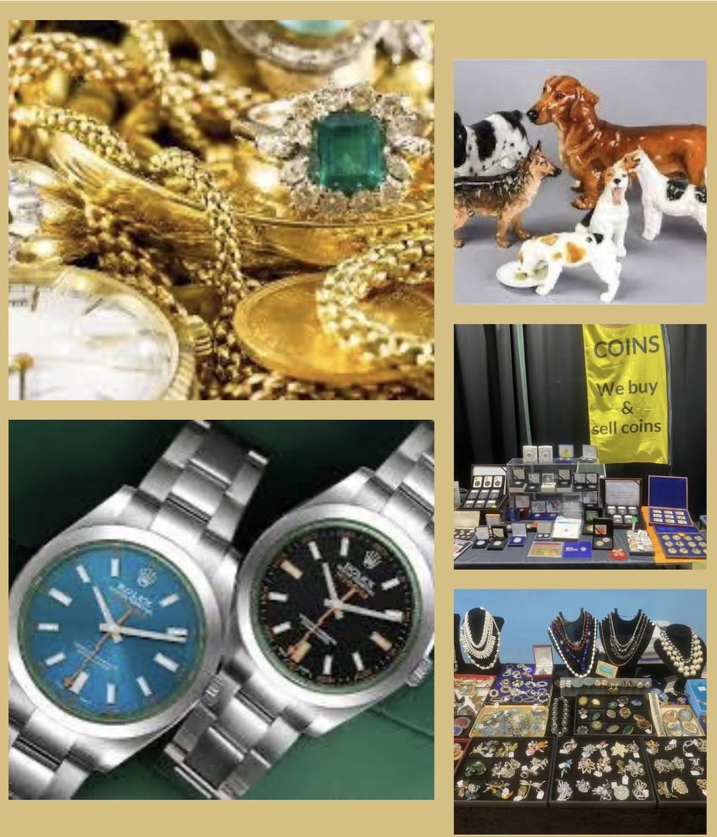 Dualcofairs's tweet photo. This SUNDAY 1st March at Leigh Sports Village, is the fabulous ANTIQUE &amp; COLLECTORS FAIR.

9am-4pm.  FREE Parking.  Cafe.  Fully accessible.
All INDOOR!
2 Minutes from the A580, Atherleigh Way, Leigh, WN7 4JY.

Admission £4/ under 14’s free. 
Full details https://t.co/zOLRyQ0MeD https://t.co/oKmLmudXkU