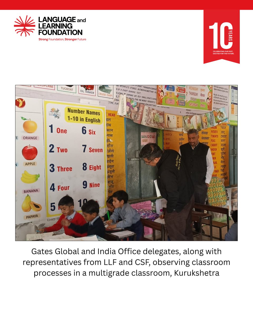 Language and Learning Foundation tweet media