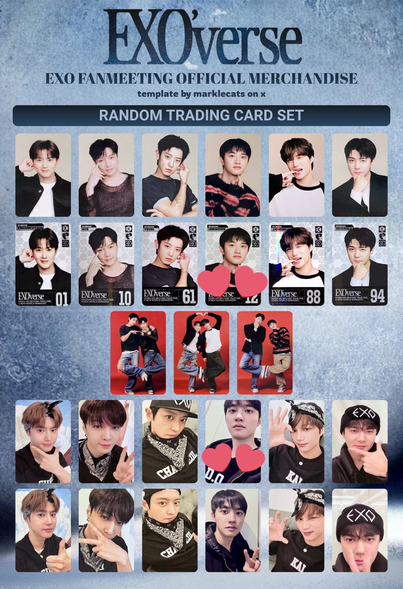 EXO EXO'verse ペンミ MD グッズ トレカ 交換 譲)スホ レイ セフン