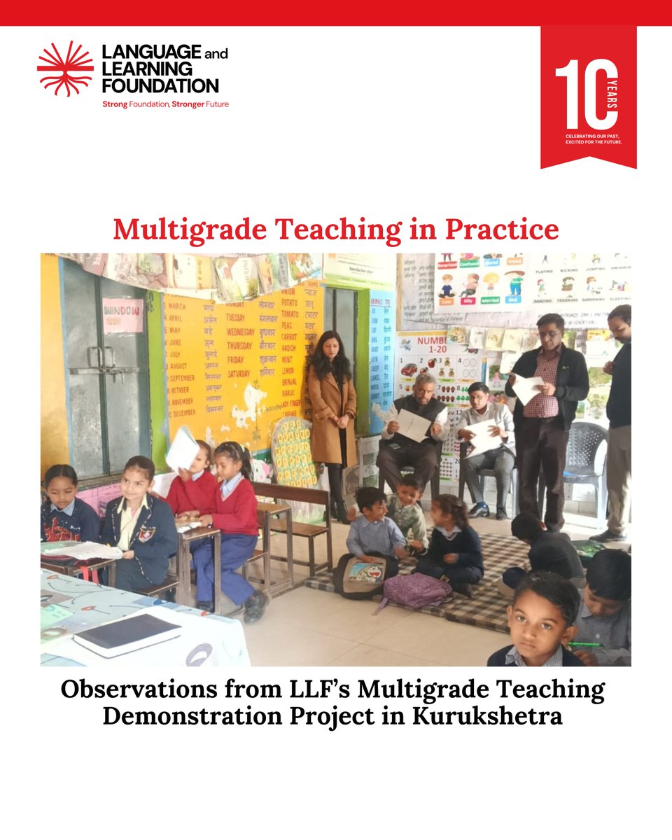 Language and Learning Foundation tweet media