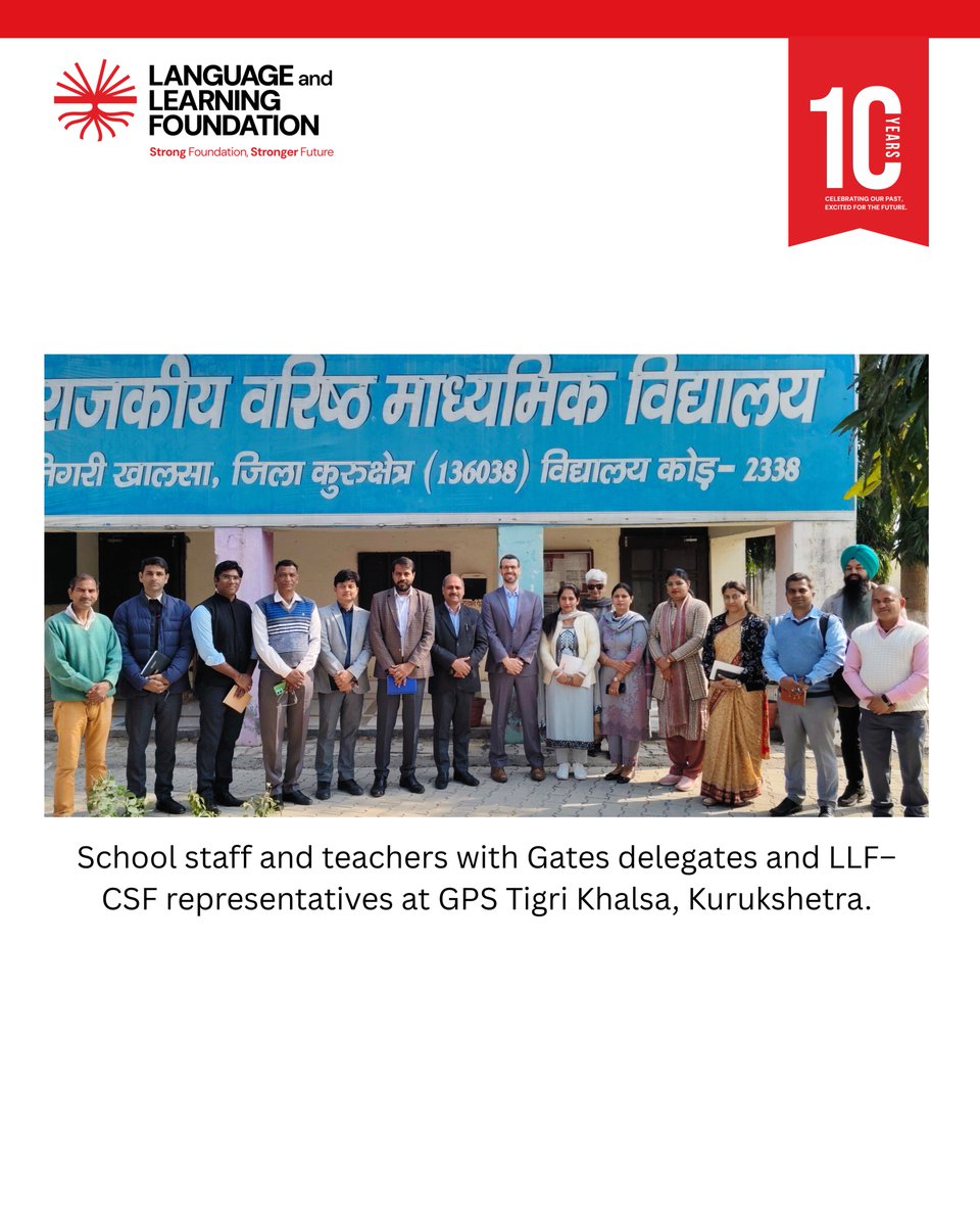 Language and Learning Foundation tweet media