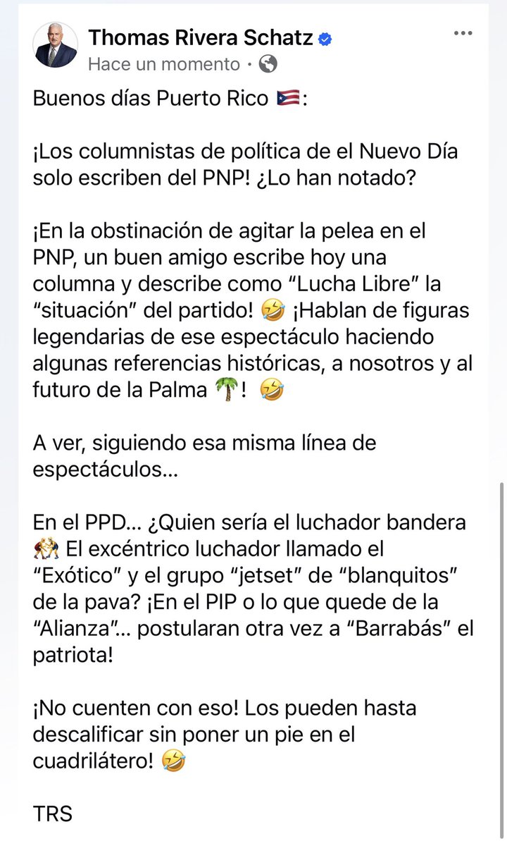 Thomas Rivera Schatz (@trschatz51) on Twitter photo 