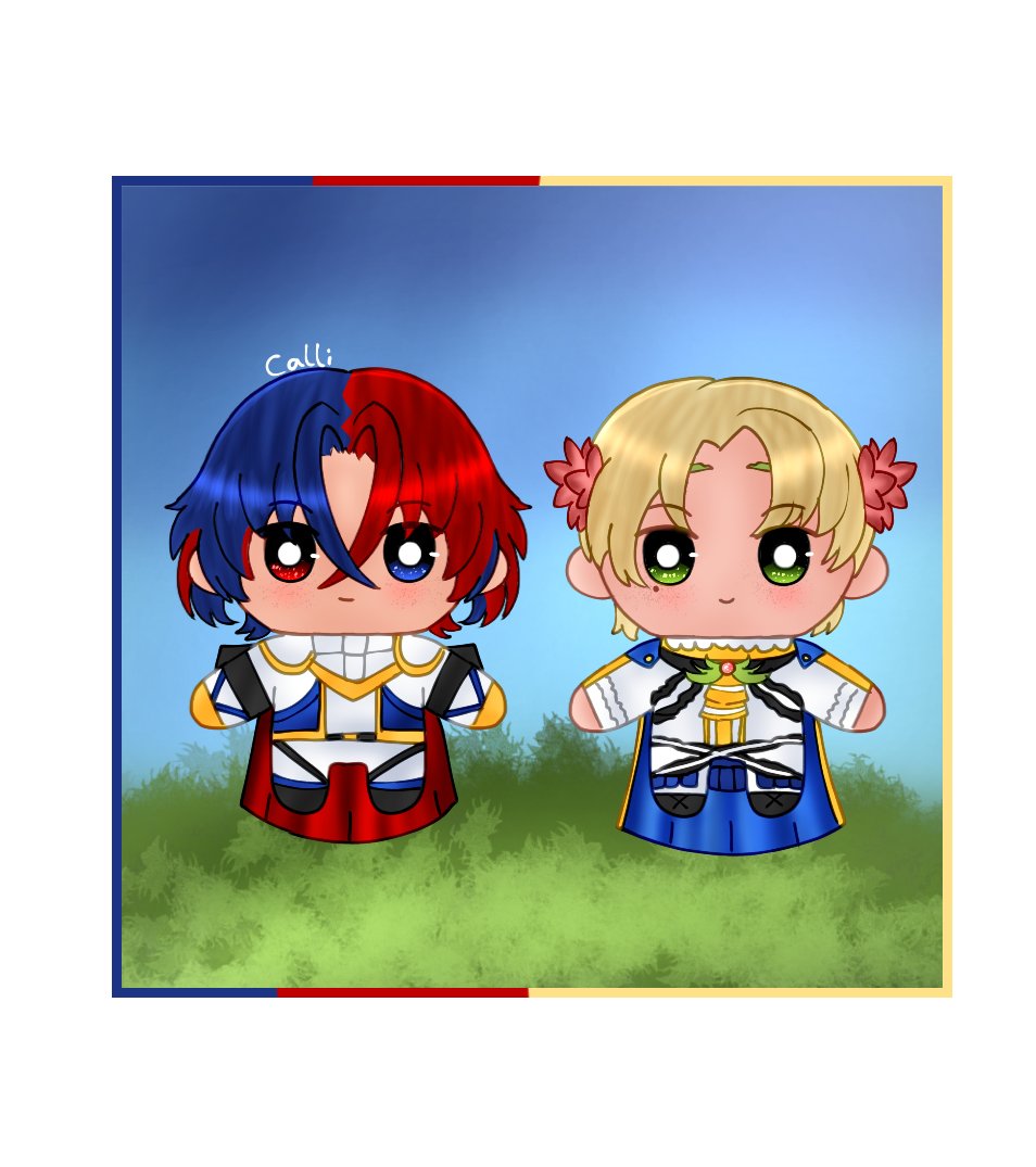 Final version hehe! I love you Alear and Alfred from the hit game Fire emblem Engage 

#fireemblemengage #feengage