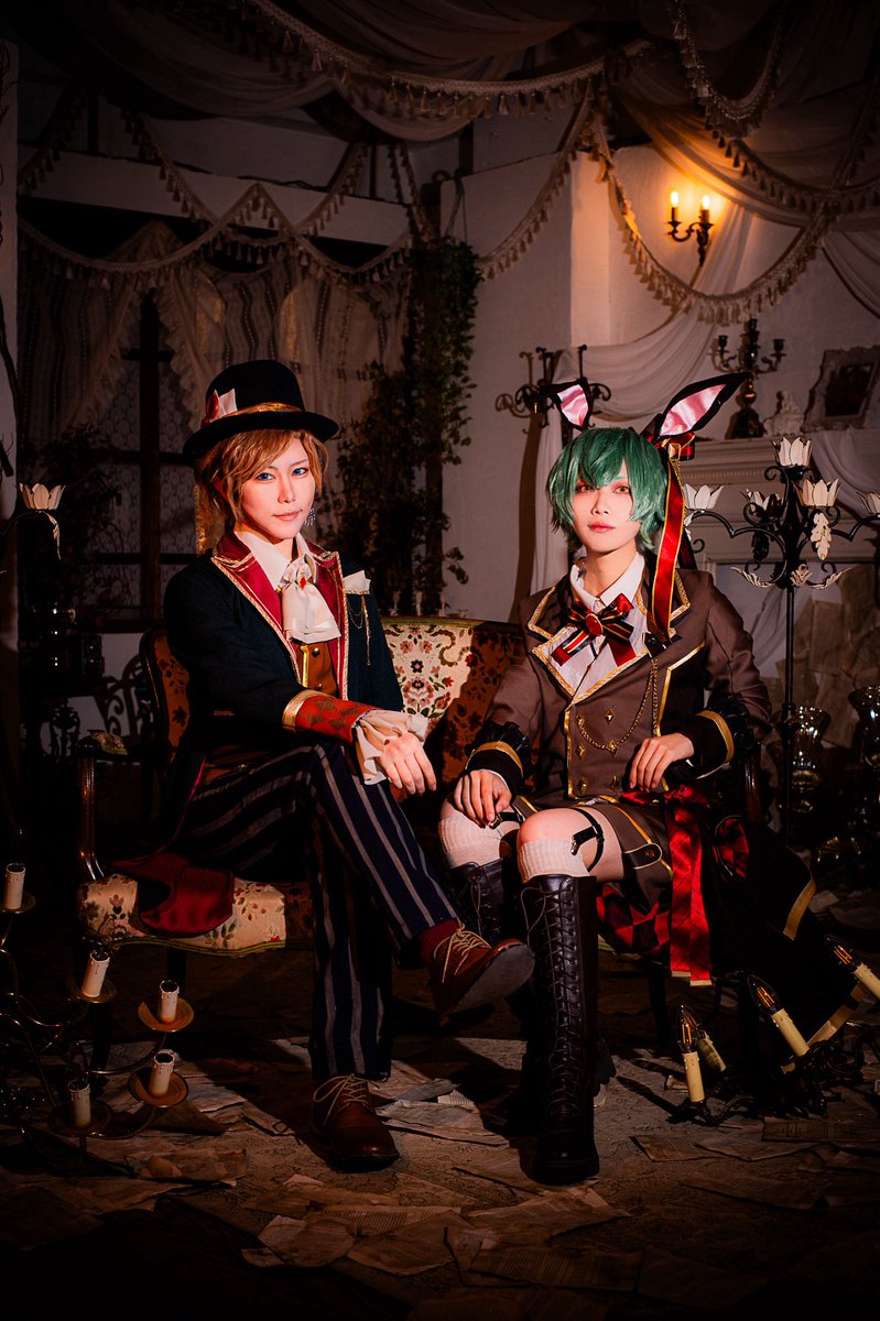 【Cosplay】
A3! 
.
.
🎂🍪𝑫𝒂𝒓𝒌 𝑨𝒍𝒊𝒄𝒆🫖☕️
.
.
Photo/ <a href="/Ks_LOOKBOOK/">森野かぼす@写真垢</a>
幸/ とん
万里/ まお