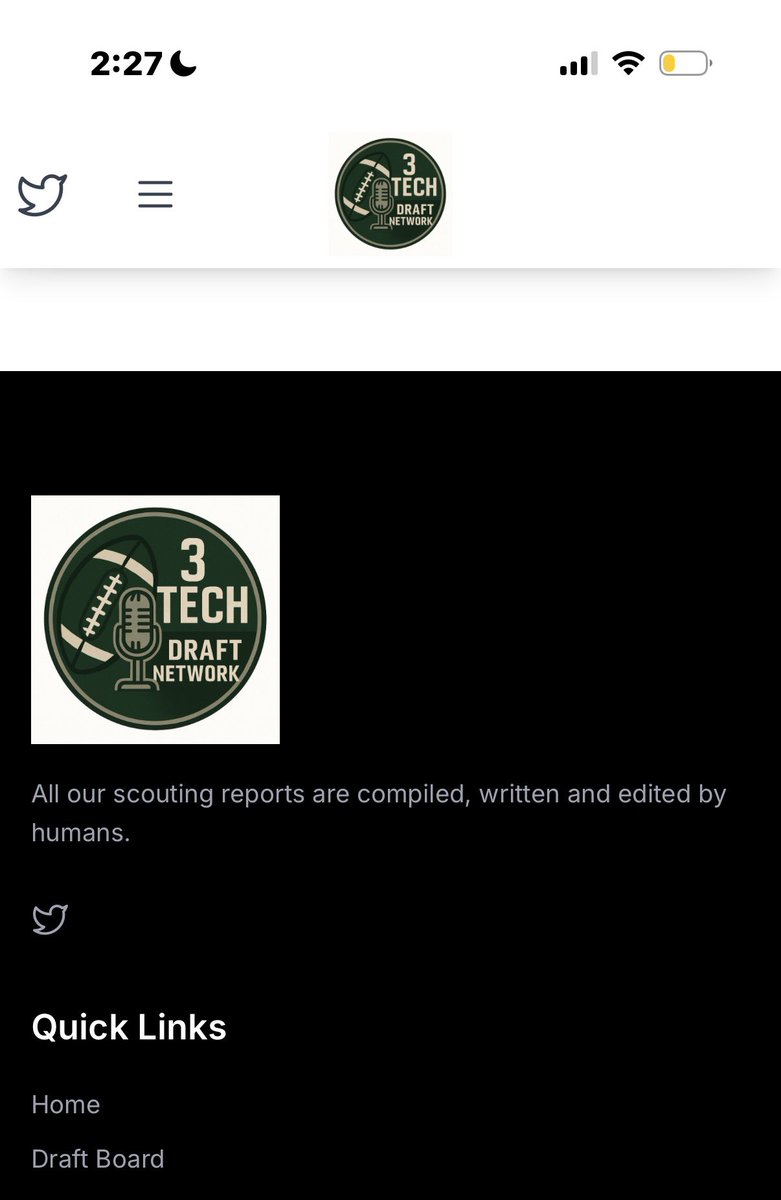 3Tech Draft Network tweet media