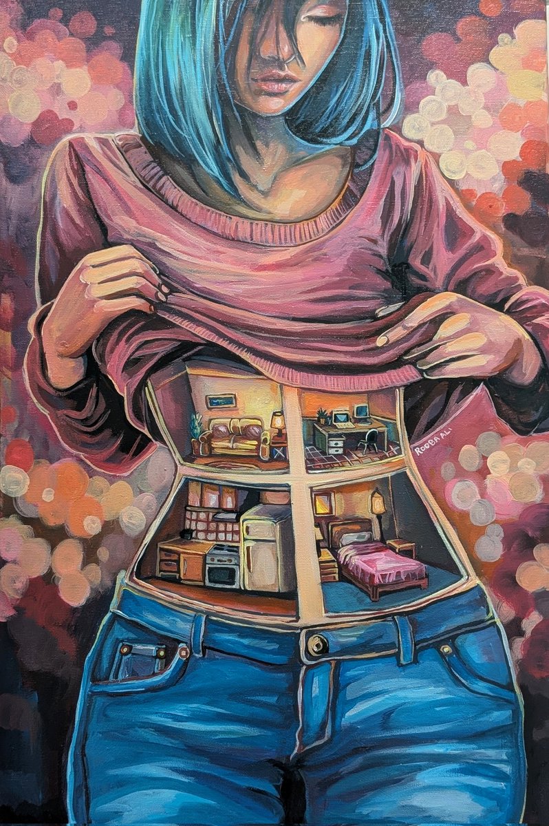 cosmicsketchr's tweet image. I never really felt like I belonged anywhere.

Not in my family, not at school, not even as an adult. I always felt like the black sheep.

So I kept trying to find a home in other places… or other people.
But eventually I realized.

It was within me.

#art #selfacceptance