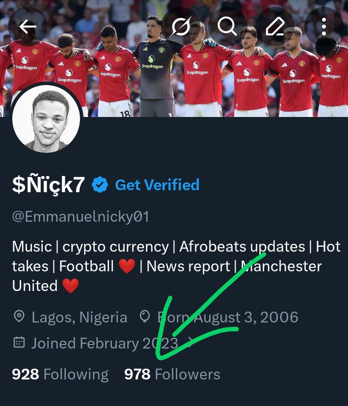 Make una take me to 1k na, make me self post congratulation