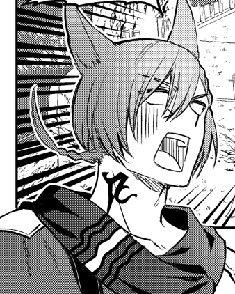 흑백만화 그리는거 조와 재밌어 톤의 망점을 보면 둑흔한다고 (변태같다...