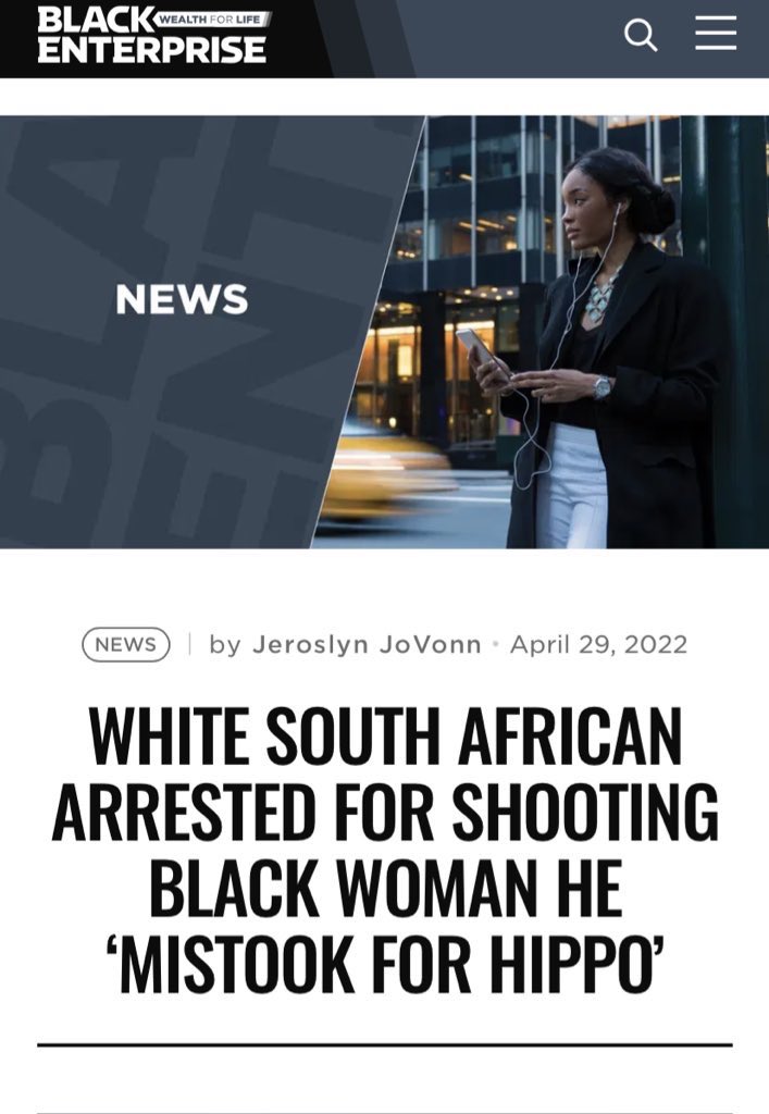 <a href="/zoomafrika1/">Zoom Afrika</a> Yes white still treat them like trash
