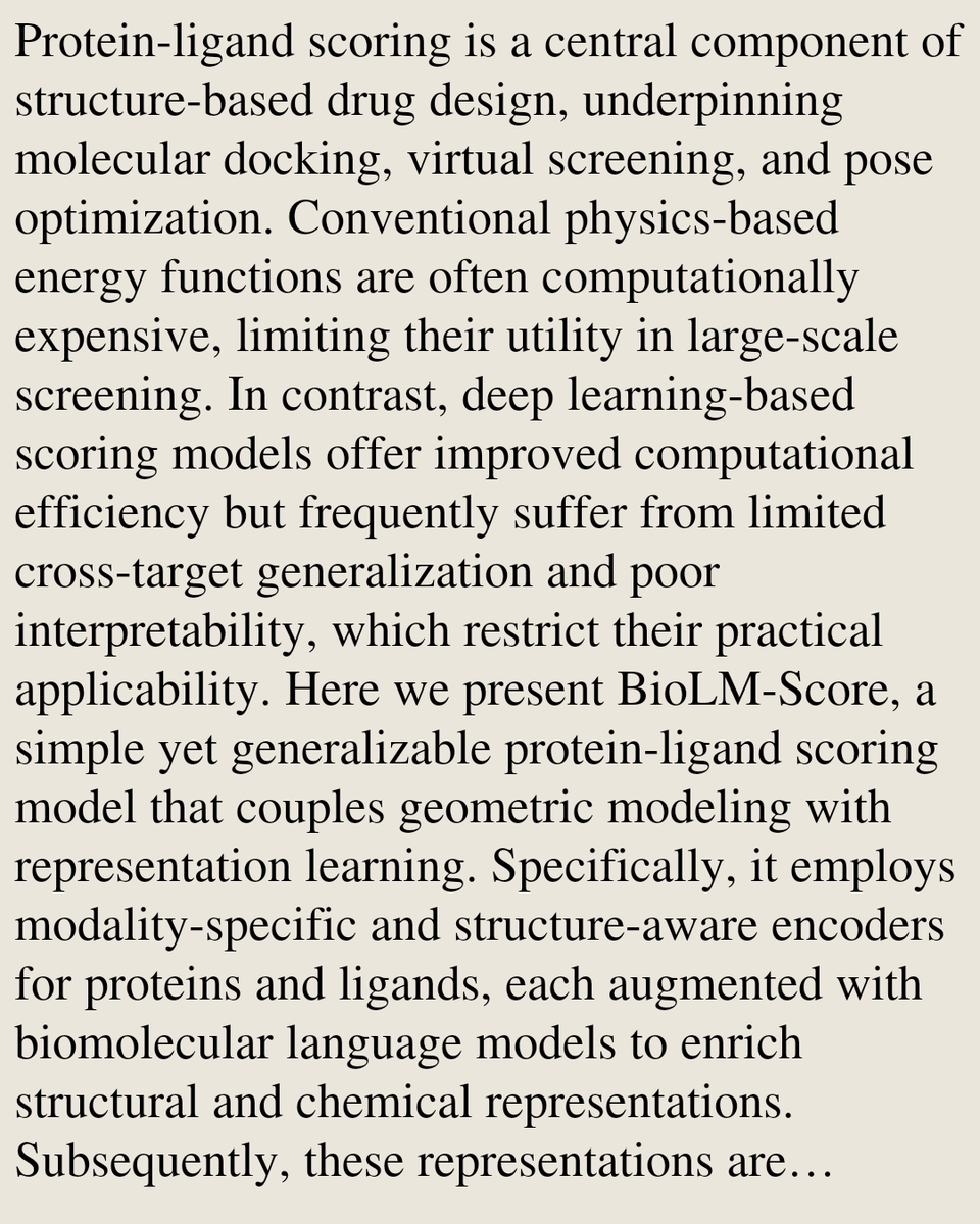 Biomolecules tweet media