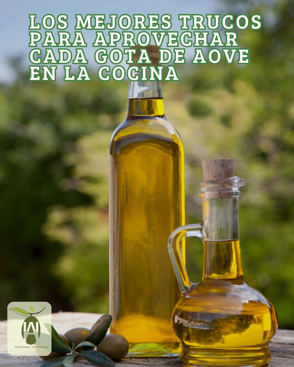 aceitando_'s tweet photo. 🫒💡 ¡Saca el máximo partido a tu AOVE!

Añádelo al final, combínalo con hierbas, cuida la temperatura y consérvalo bien. Cada gota se convierte en sabor, aroma y salud para tus platos. 🌿✨

#AOVE #AceitandoHermonos #OroLíquido #CocinaMediterránea https://t.co/xHu523deb7