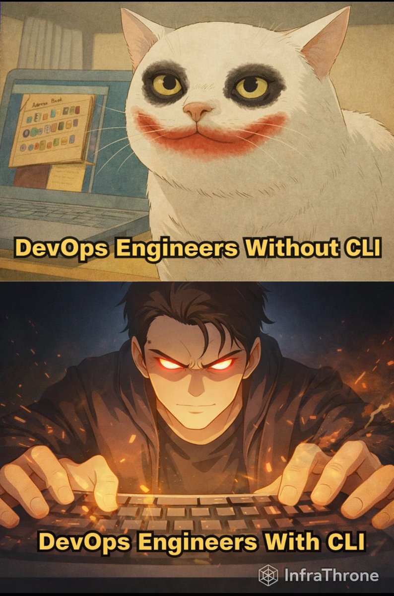 GUI is for comfort. CLI is for control🤲
