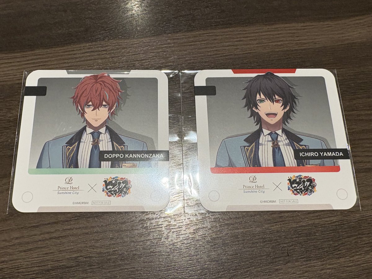 交換】ヒプノシスマイク ヒプマイ プリンスホテル コースター イケプリ