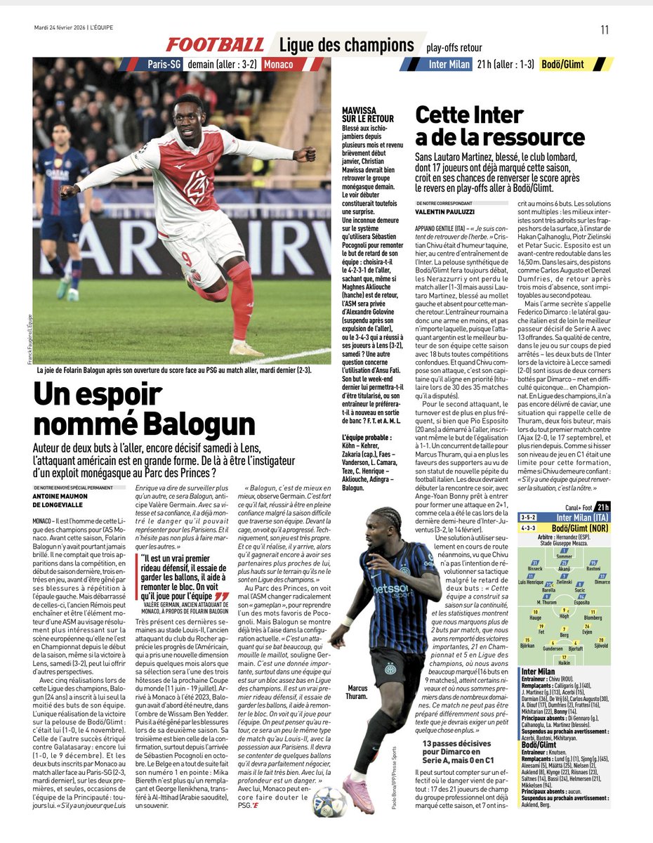 LudoLamoureux's tweet photo. #PSGMON #LDC #UCL #barrage #lequipe #pogba #balogun #djorkaeff #asm #monaco https://t.co/exNUVURFpn