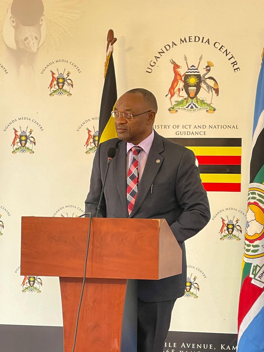 david_serumaga's tweet image. #ONGOING at @UgandaMediaCent: The Minister of Local Government, Hon. Raphael Magyezi is Addressing the Media on the Election of LC I Chairpersons. @raphaelMagyezi @kasujja @OfwonoOpondo @MoLGUganda @katurebeobed @MKarekye @CHRISBARYOMUNS1