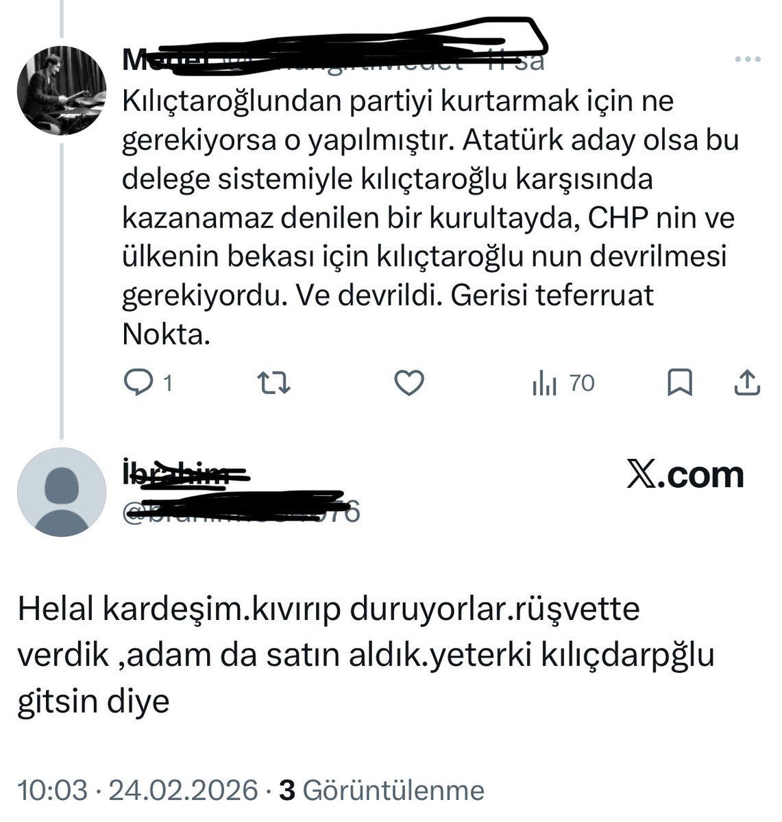 Ahlaki düşkünlüğe nasıl kılıf uydurmuşlar. 
Her şeyle baş edilir de bu ahlasızlıkla baş etmek gerçekten güç