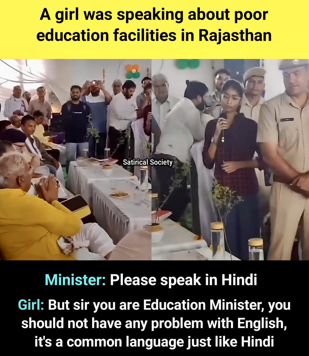 When the Prime Minister himself is uneducated, these silly state ministers are nothing in front of him. No wonder they never even crossed near the school gates.😃