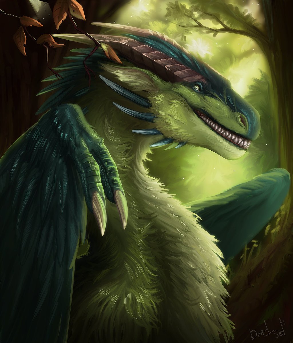 DarLSol1's tweet photo. #dragon #dragonart   

Commission for Helaxia (FA)  
Lovely to work with Artist_Bemar designs, lovely colors~ https://t.co/j4qN4bVkOc