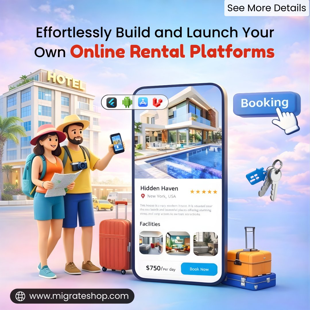 migrateshop's tweet photo. Effortlessly build, customize, and launch your own online rental platform—no tech headaches, just powerful results.

Visit: https://t.co/1670DBnQVw

#migrateshop #rentalbookingscript #rentalbooking #rentalscript #rentalbookingapp #rentalplatform #rentalbusiness #startups https://t.co/fqJm5AsdIr