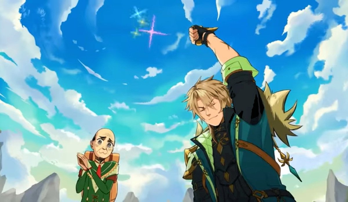 ㅤ
"O-oh Varka-sensei, arigato gozaimasu, me salvo d esos malvados hilichurls, usted es el mejor n-nyan"
ㅤ