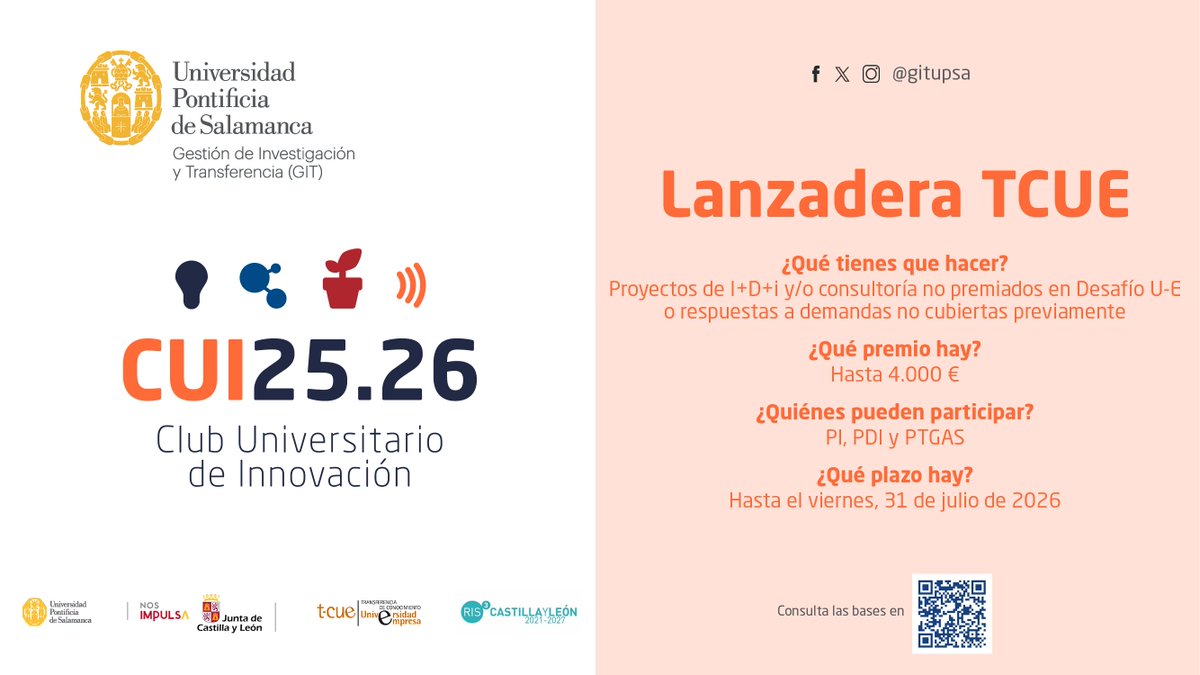 Gestión de Investigación y Transferencia UPSA tweet media