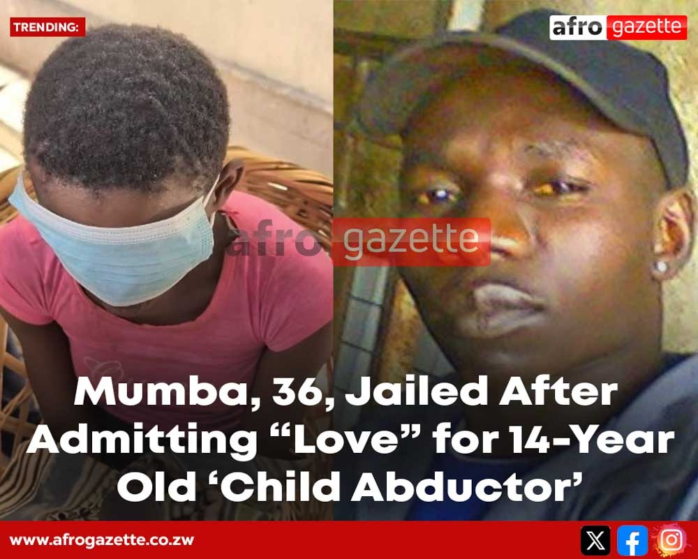 realafrogazette's tweet photo. 📌 A 36-year-old Bulawayo man has been jailed for three years after admitting in court that he was “in love” with a 14-year-old girl he had been repeatedly abusing since January.

Godwell Mumba appeared before Bulawayo Provincial Magistrate, Themba Chimiso on Monday, where he claimed he believed the minor was old enough to be in a relationship.

“At first, I was in love with her sister and when I separated from her sister, I fell in love with her younger sister.

“The girl told me that she was a mother of one child and I assumed she was old enough. That is why I committed the offence... 

Full story 👉 https://t.co/MYG35uWWs3