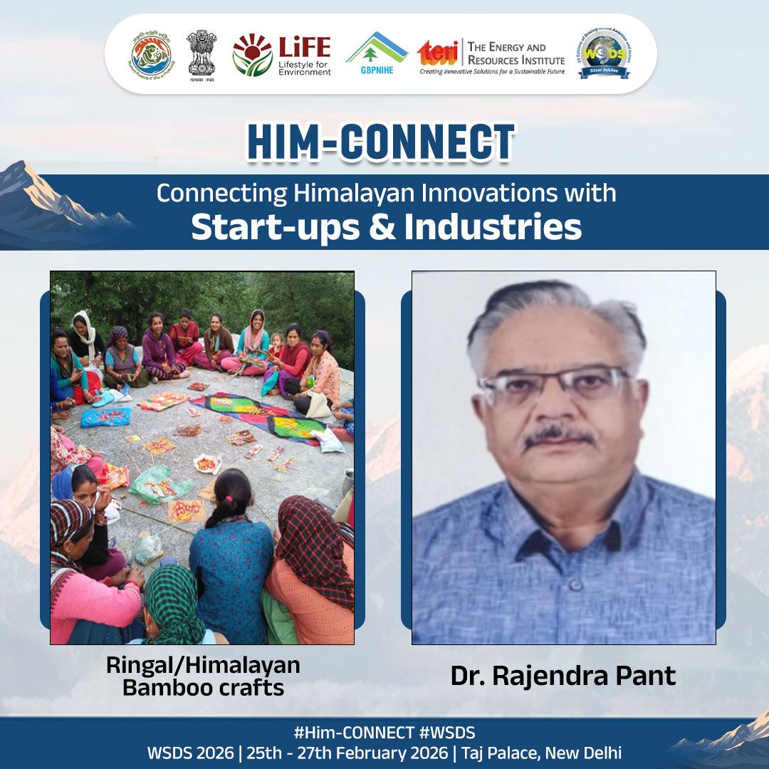 moefcc's tweet photo. 𝗥𝗶𝗻𝗴𝗮𝗹 / 𝗛𝗶𝗺𝗮𝗹𝗮𝘆𝗮𝗻 𝗕𝗮𝗺𝗯𝗼𝗼 𝗖𝗿𝗮𝗳𝘁𝘀

Dr. Rajendra Pant of Uttarapath Sewa Sanstha will showcase Ringal/Himalayan Bamboo crafts, a community-led livelihood model, at #HimCONNECT.

#WSDS

1/2 https://t.co/TvMDT4CzdG