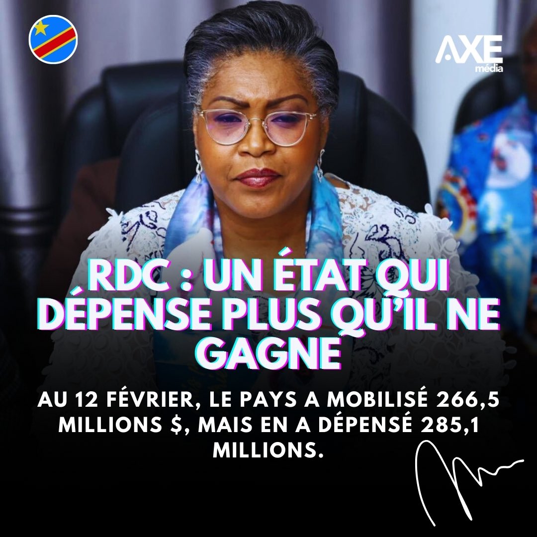 [ANALYSE] La RDC vit au-dessus de ses moyens. Les chiffres parlent d’eux-mêmes : au 12 février, l’État a mobilisé 266,5 millions de dollars, mais en a déjà dépensé 285,1 millions. Résultat : un déficit qui se creuse dès les premières semaines de l’année.

Plus préoccupant encore,