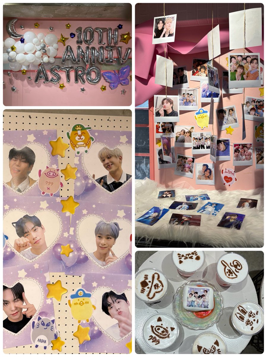 23日のお祝いはTIGCAFEさんから
初めましての方、チングにもばったり会えて嬉しかった♡
写真撮影に夢中になってたら次の時間ギリギリで駅までダッシュ🏃‍♀️
スタートからアツい一日でした🤩

#ASTRO_debut_10th_anniversary 

⟡ #영원히_아스트로_편이야 ⟡
⟡ #ASTRO_10TH_ANNIVERSARY ⟡
<a href="/tigcafe/">𝐓𝐈𝐆 𝐂𝐀𝐅𝐄</a>