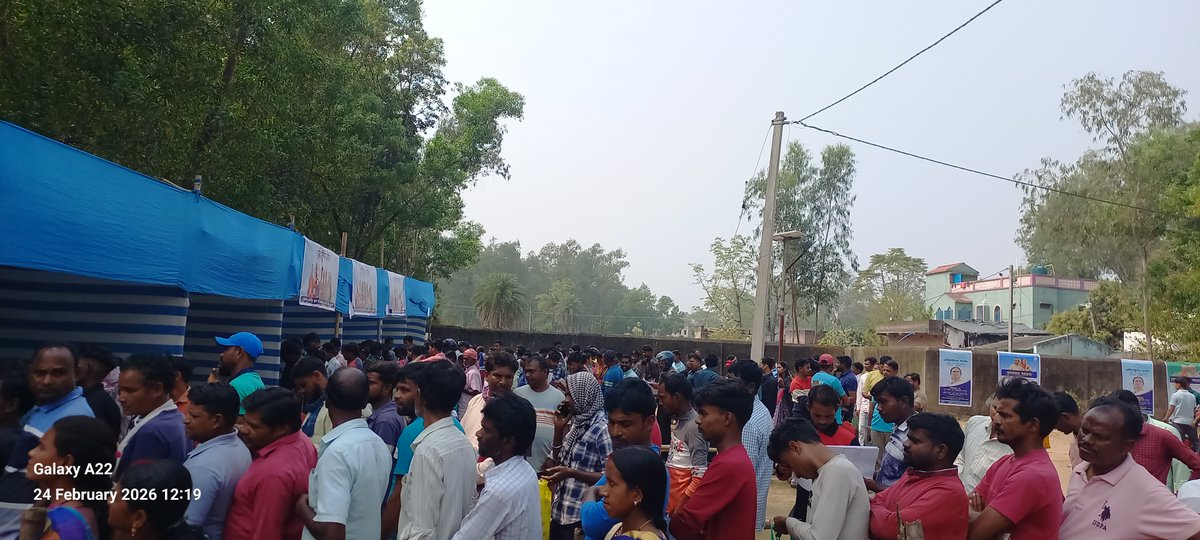 Swanirbhar Bangla Camp 9th day at Kashipur Block