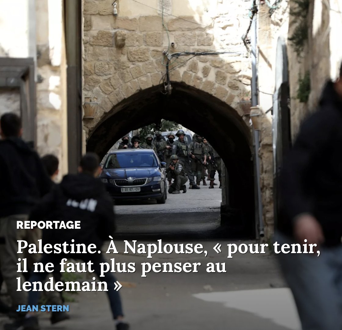 OrientXXI's tweet photo. 🇵🇸 #Palestine À Naplouse, « pour tenir, ne plus penser au lendemain »
Coupée du monde, harcelée par l’armée israélienne, la ville reste un bastion de la résistance. En ce début 2026, la crise nourrit peur et désespoir. Reportage.
👉 https://t.co/KgMIQHljTD
✒️ Jean Stern @Jean55 https://t.co/o8LFRhQZPI