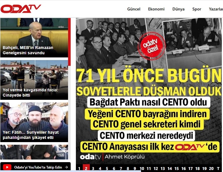 ODATV'de yayınlanan yazım...odatv.com/guncel/71-yil-…
