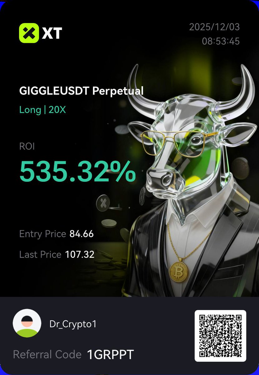 5X signal is frequent testimony on NexxTrade 

brought to you by <a href="/XTexchange/">XT Exchange 🚀</a> 

signal was shared December 2025.

check our telegram community in our bio to not miss out.