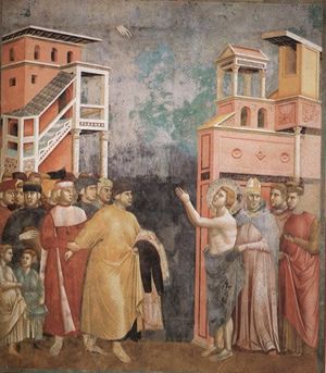 mariobianchi18's tweet photo. Il #24febbraio 1208 #FrancescodAssisi, dopo aver sentito il Vangelo di Matteo nella chiesa di Santa Maria degli Angeli, avverte la vocazione di diffondere il Verbo ed inizia la predicazione, rinunciando alle ricche vesti per un ruvido saio. Fonderà poi l'Ordine dei Frati Minori. https://t.co/nT89YO2nPX