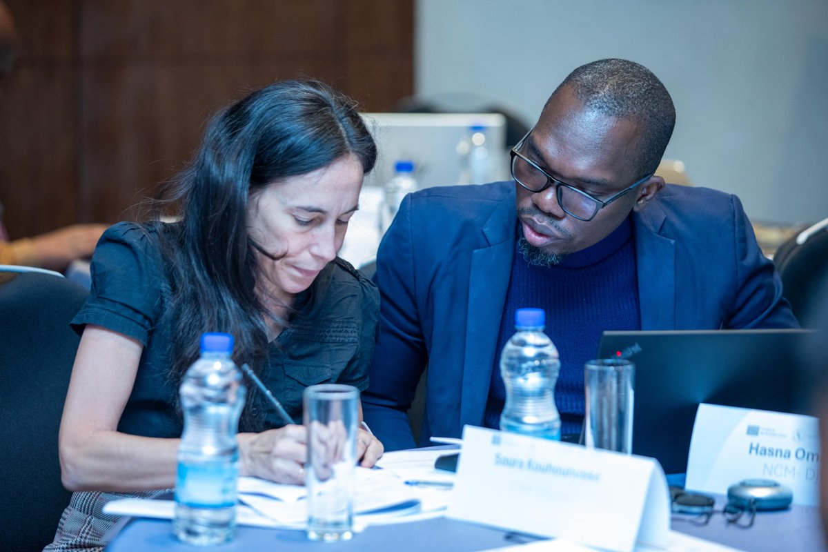 IOM_EHSA's tweet photo. IOM and the @IGADsecretariat co-convened Member States of the Intergovernmental Authority on Development for an inception workshop supported by @UEaDjibouti on a Whole-of-Route approach to implementing the Global Compact for Safe, Orderly and Regular Migration in the region. https://t.co/Qrb0UqyzNN