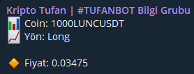 TufanBOT 'dan yeni bir bildirim!!

#LUNC