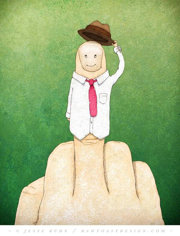 My middle finger salutes you