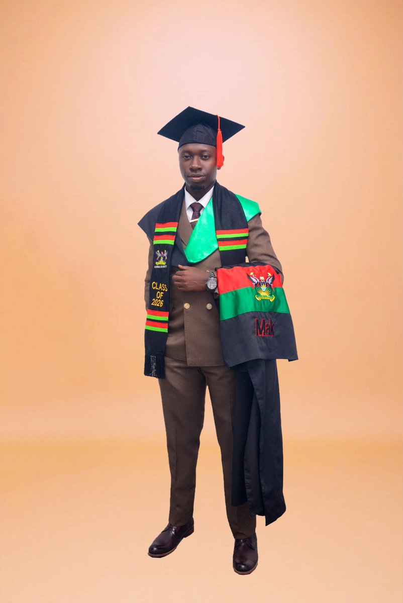 Joseph2Oguti's tweet photo. "Graduation day! 🎓 Proud of you! #GradGoals"
Or keep it simple:
"We did it! 😊 #Graduation"
Thank you @Makerere https://t.co/dCm7c7bcsA